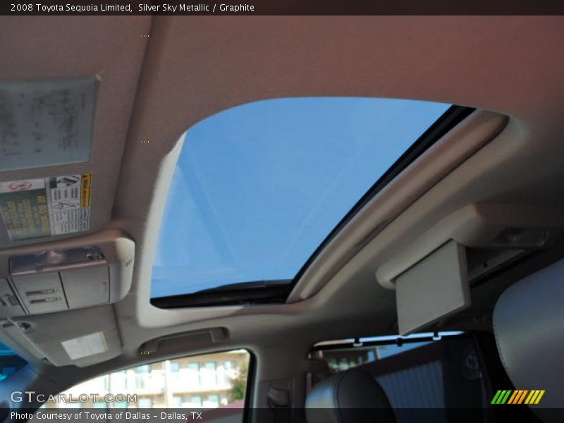 Sunroof of 2008 Sequoia Limited