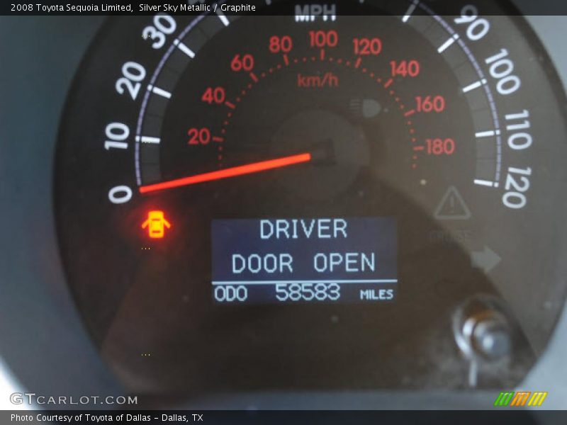 Silver Sky Metallic / Graphite 2008 Toyota Sequoia Limited