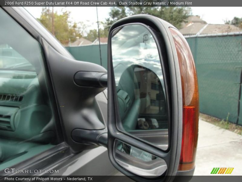 Dark Shadow Gray Metallic / Medium Flint 2006 Ford F250 Super Duty Lariat FX4 Off Road Crew Cab 4x4
