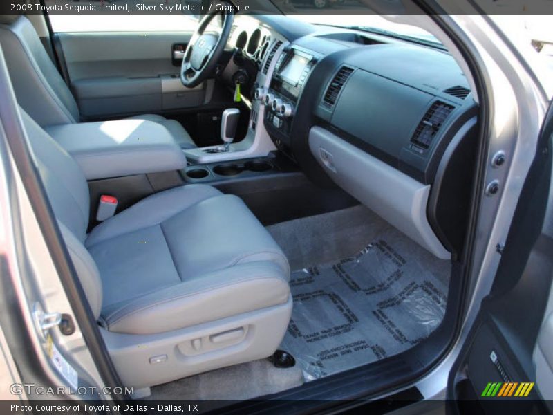  2008 Sequoia Limited Graphite Interior