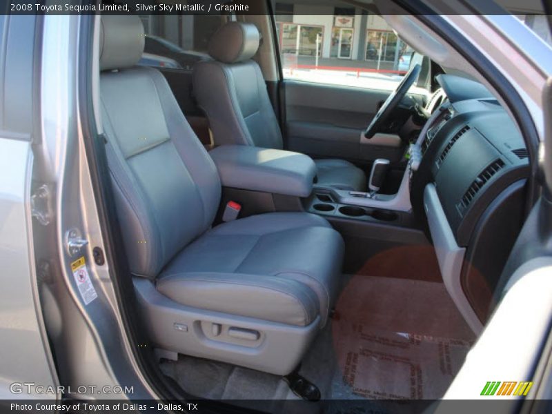 Silver Sky Metallic / Graphite 2008 Toyota Sequoia Limited