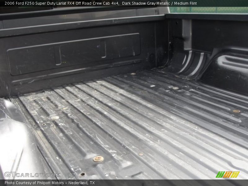 Dark Shadow Gray Metallic / Medium Flint 2006 Ford F250 Super Duty Lariat FX4 Off Road Crew Cab 4x4