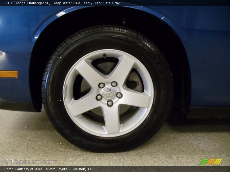 Deep Water Blue Pearl / Dark Slate Gray 2010 Dodge Challenger SE