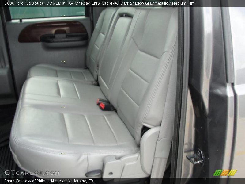 Dark Shadow Gray Metallic / Medium Flint 2006 Ford F250 Super Duty Lariat FX4 Off Road Crew Cab 4x4