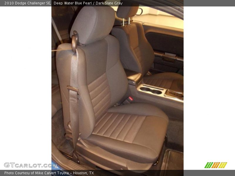 Deep Water Blue Pearl / Dark Slate Gray 2010 Dodge Challenger SE