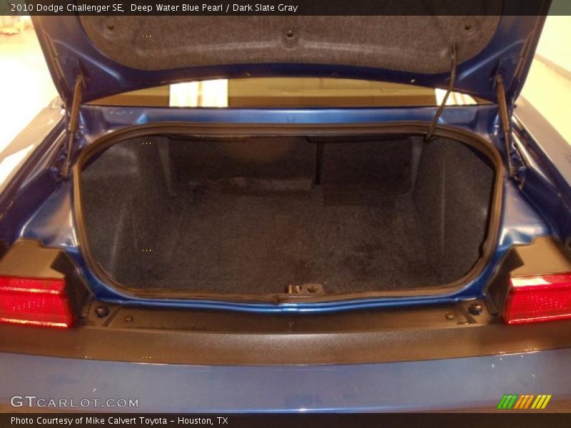 Deep Water Blue Pearl / Dark Slate Gray 2010 Dodge Challenger SE