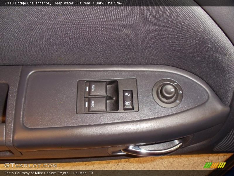 Deep Water Blue Pearl / Dark Slate Gray 2010 Dodge Challenger SE