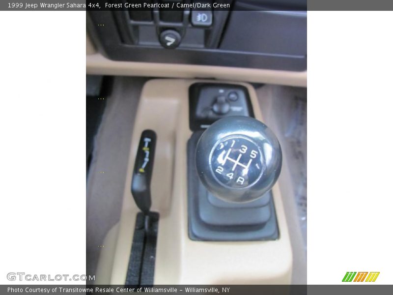  1999 Wrangler Sahara 4x4 5 Speed Manual Shifter