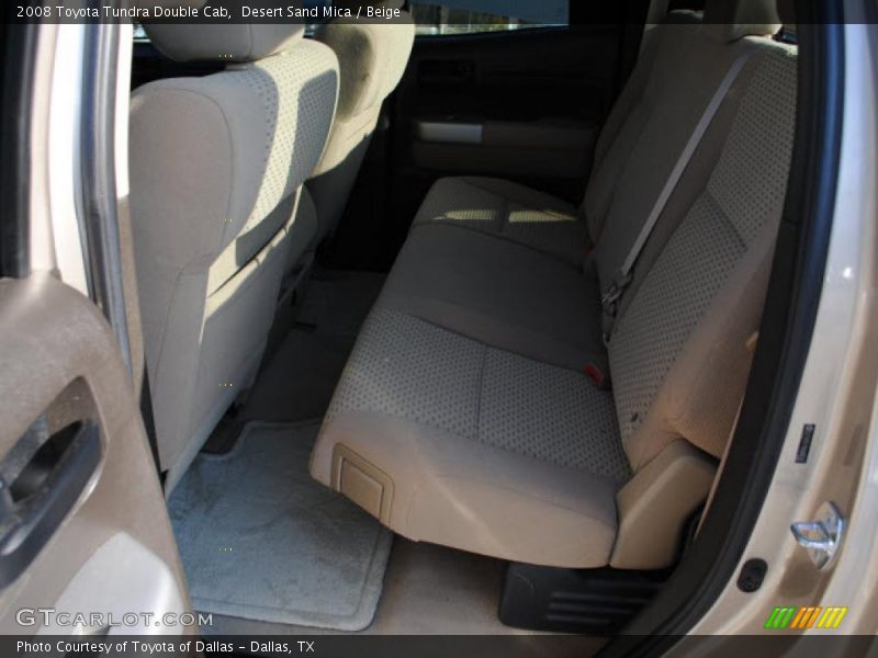 Desert Sand Mica / Beige 2008 Toyota Tundra Double Cab