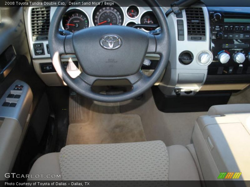 Desert Sand Mica / Beige 2008 Toyota Tundra Double Cab