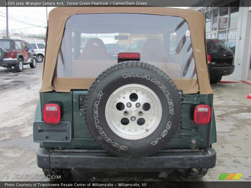 Forest Green Pearlcoat / Camel/Dark Green 1999 Jeep Wrangler Sahara 4x4