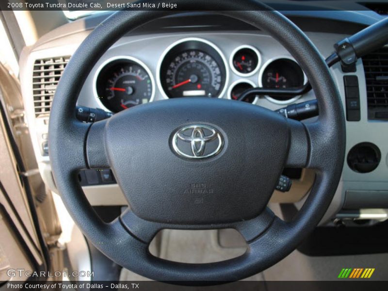 Desert Sand Mica / Beige 2008 Toyota Tundra Double Cab