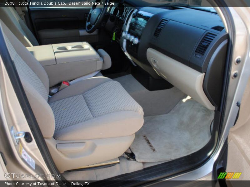 Desert Sand Mica / Beige 2008 Toyota Tundra Double Cab