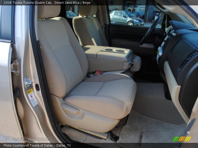Desert Sand Mica / Beige 2008 Toyota Tundra Double Cab