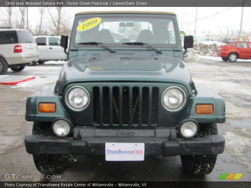 Forest Green Pearlcoat / Camel/Dark Green 1999 Jeep Wrangler Sahara 4x4