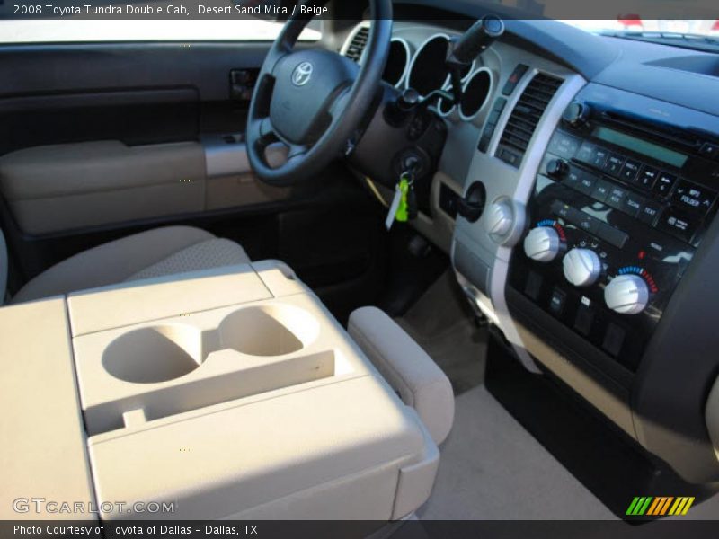 Desert Sand Mica / Beige 2008 Toyota Tundra Double Cab