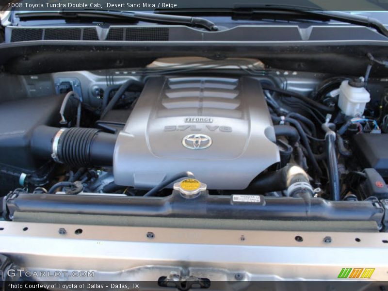 Desert Sand Mica / Beige 2008 Toyota Tundra Double Cab