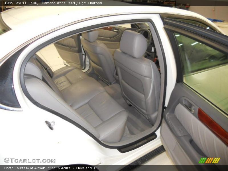 Diamond White Pearl / Light Charcoal 1999 Lexus GS 400