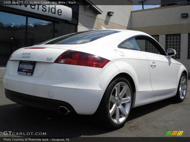 Ibis White / Black 2008 Audi TT 3.2 quattro Coupe