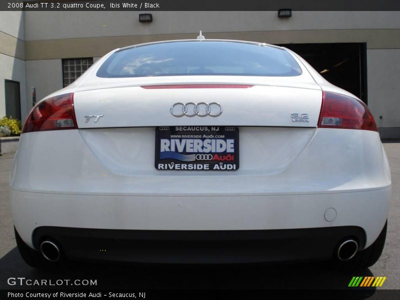 Ibis White / Black 2008 Audi TT 3.2 quattro Coupe