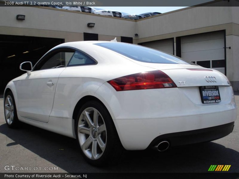 Ibis White / Black 2008 Audi TT 3.2 quattro Coupe