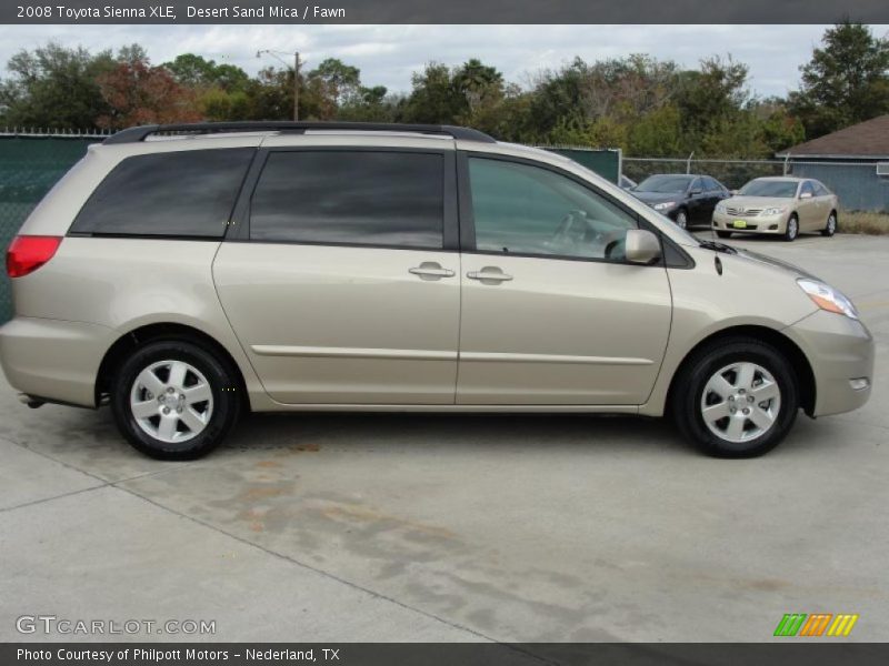 Desert Sand Mica / Fawn 2008 Toyota Sienna XLE
