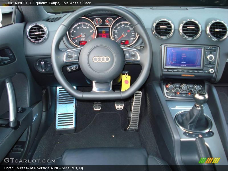 Ibis White / Black 2008 Audi TT 3.2 quattro Coupe