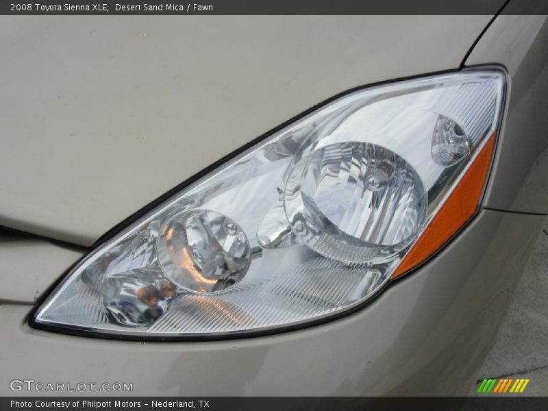 Desert Sand Mica / Fawn 2008 Toyota Sienna XLE