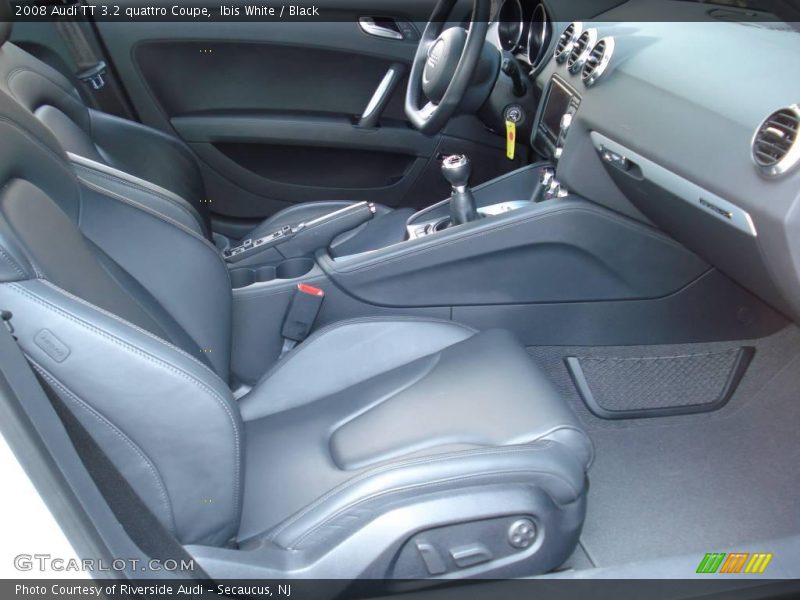 Ibis White / Black 2008 Audi TT 3.2 quattro Coupe