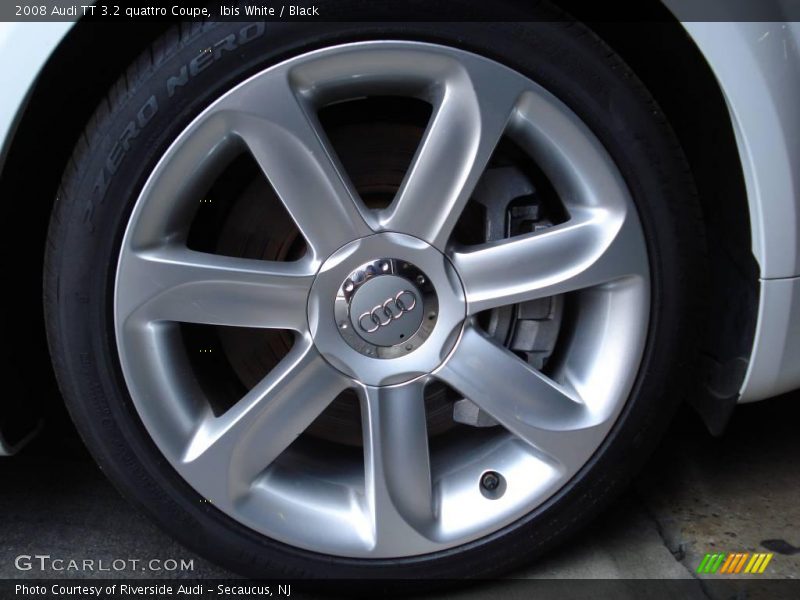 Ibis White / Black 2008 Audi TT 3.2 quattro Coupe