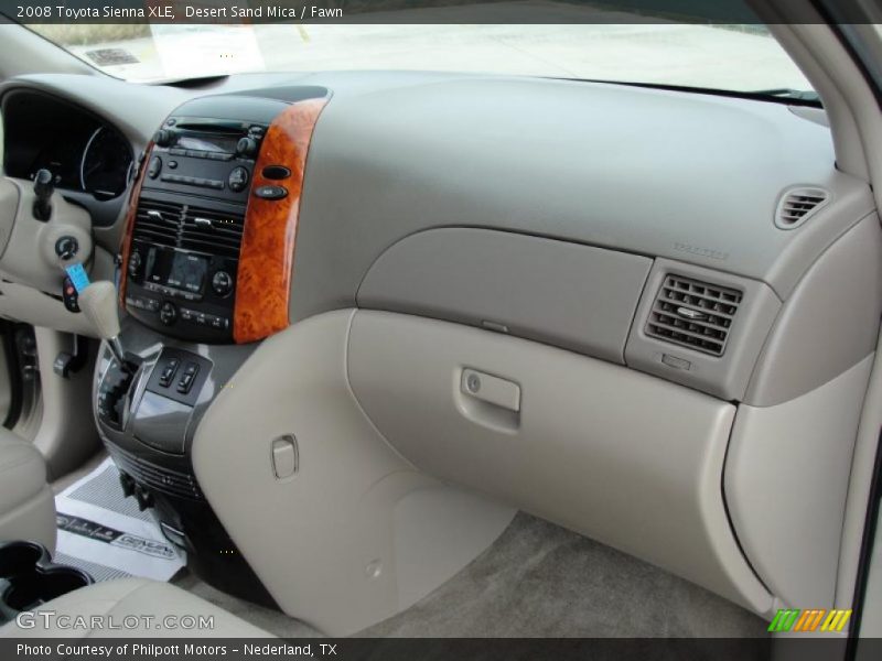 Desert Sand Mica / Fawn 2008 Toyota Sienna XLE