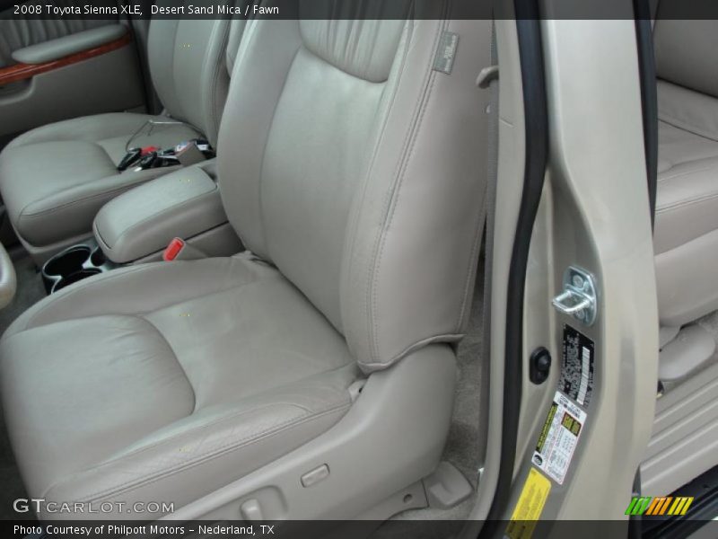 Desert Sand Mica / Fawn 2008 Toyota Sienna XLE