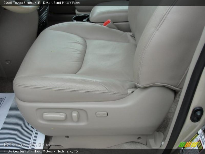 Desert Sand Mica / Fawn 2008 Toyota Sienna XLE