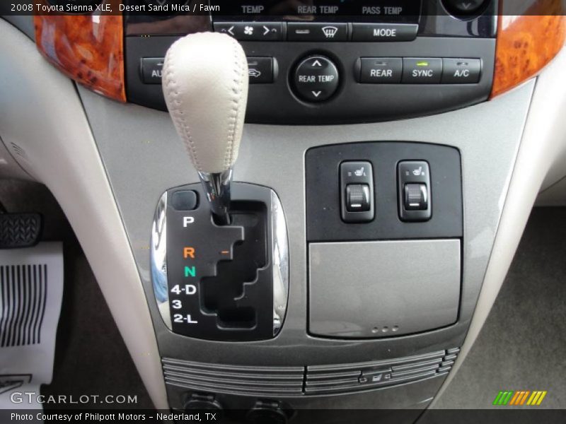 Desert Sand Mica / Fawn 2008 Toyota Sienna XLE