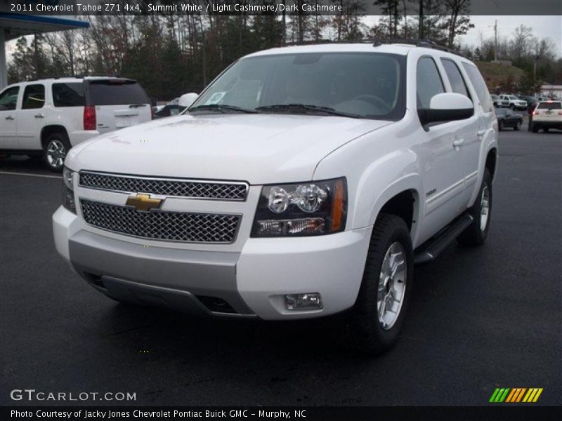 Summit White / Light Cashmere/Dark Cashmere 2011 Chevrolet Tahoe Z71 4x4
