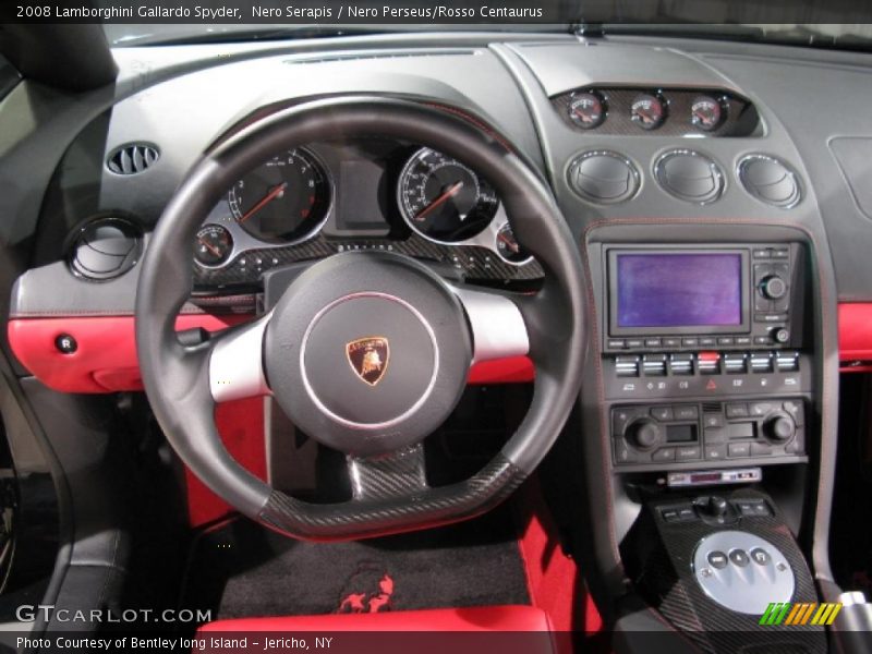 Nero Serapis / Nero Perseus/Rosso Centaurus 2008 Lamborghini Gallardo Spyder