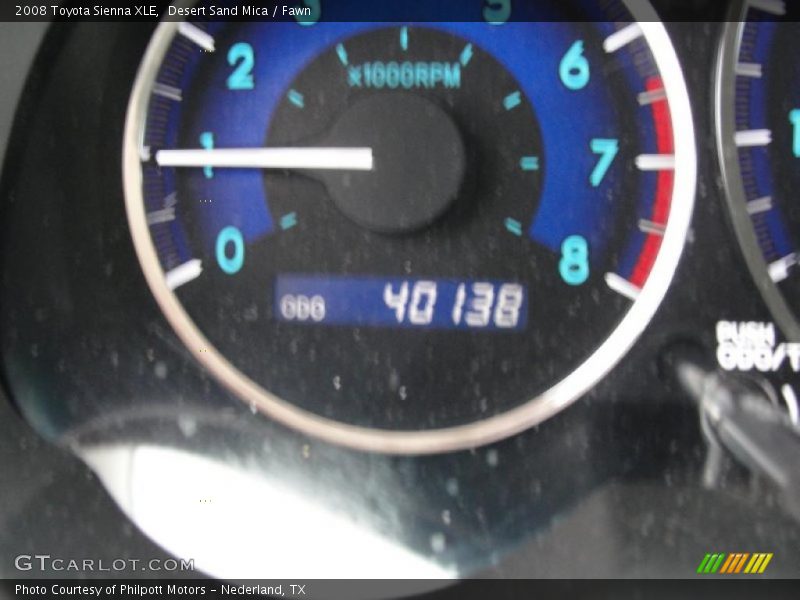 Desert Sand Mica / Fawn 2008 Toyota Sienna XLE
