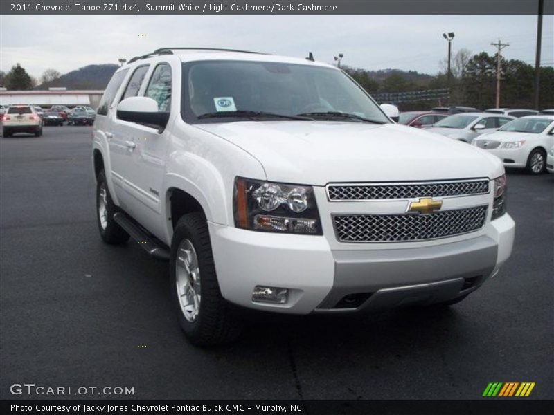 Summit White / Light Cashmere/Dark Cashmere 2011 Chevrolet Tahoe Z71 4x4