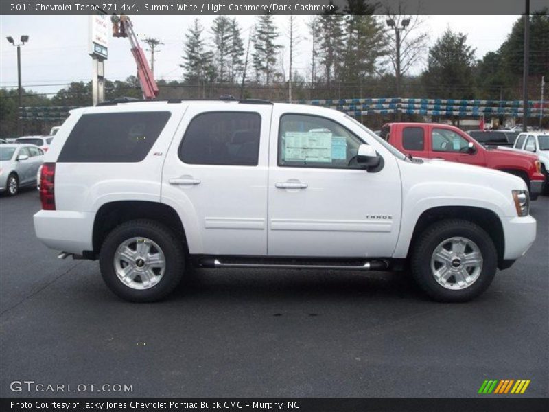 Summit White / Light Cashmere/Dark Cashmere 2011 Chevrolet Tahoe Z71 4x4