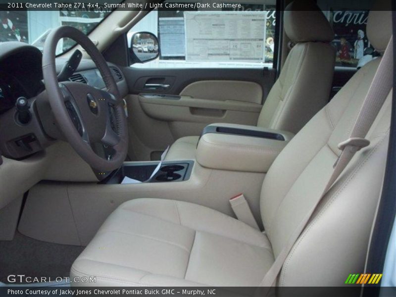 Summit White / Light Cashmere/Dark Cashmere 2011 Chevrolet Tahoe Z71 4x4