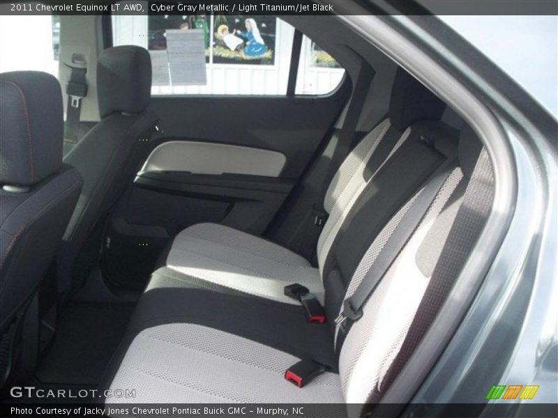  2011 Equinox LT AWD Light Titanium/Jet Black Interior