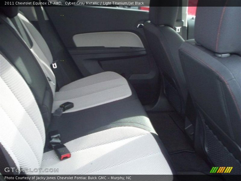  2011 Equinox LT AWD Light Titanium/Jet Black Interior