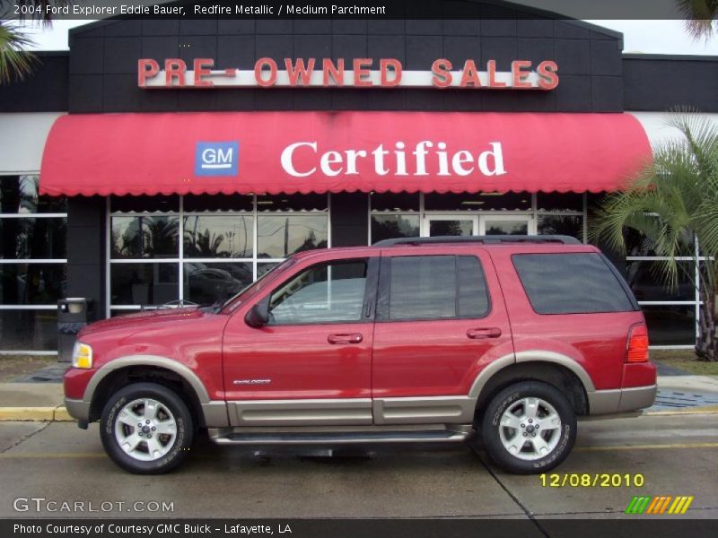 Redfire Metallic / Medium Parchment 2004 Ford Explorer Eddie Bauer