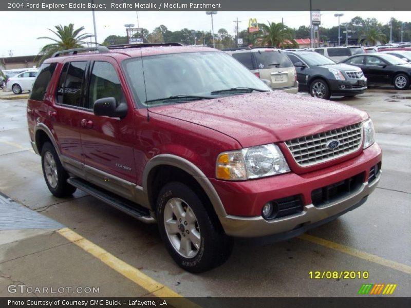 Redfire Metallic / Medium Parchment 2004 Ford Explorer Eddie Bauer