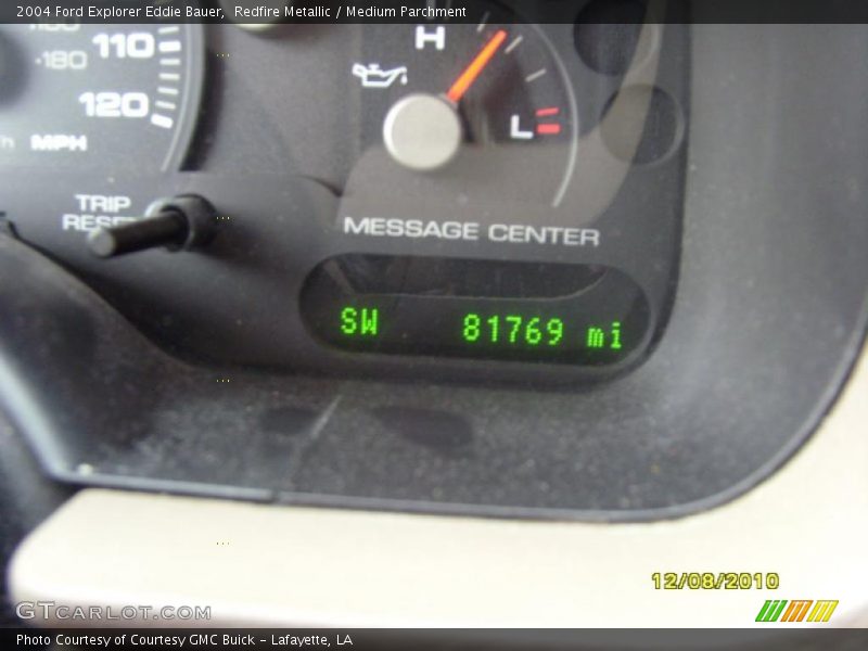 Redfire Metallic / Medium Parchment 2004 Ford Explorer Eddie Bauer
