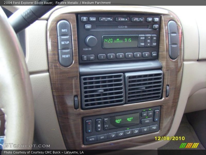 Controls of 2004 Explorer Eddie Bauer