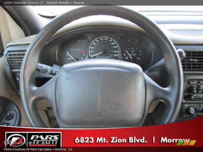 Sandrift Metallic / Neutral 1999 Chevrolet Venture LT