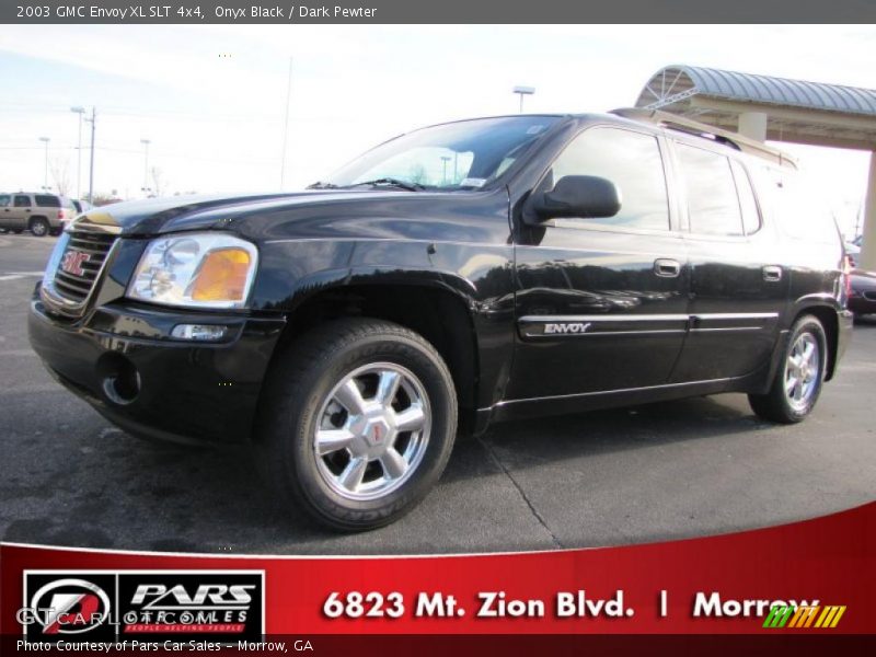 Onyx Black / Dark Pewter 2003 GMC Envoy XL SLT 4x4