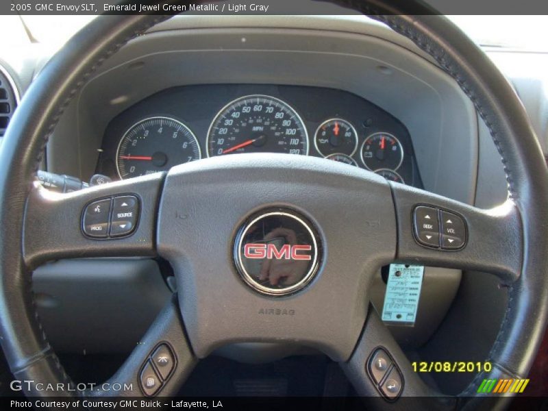 Emerald Jewel Green Metallic / Light Gray 2005 GMC Envoy SLT