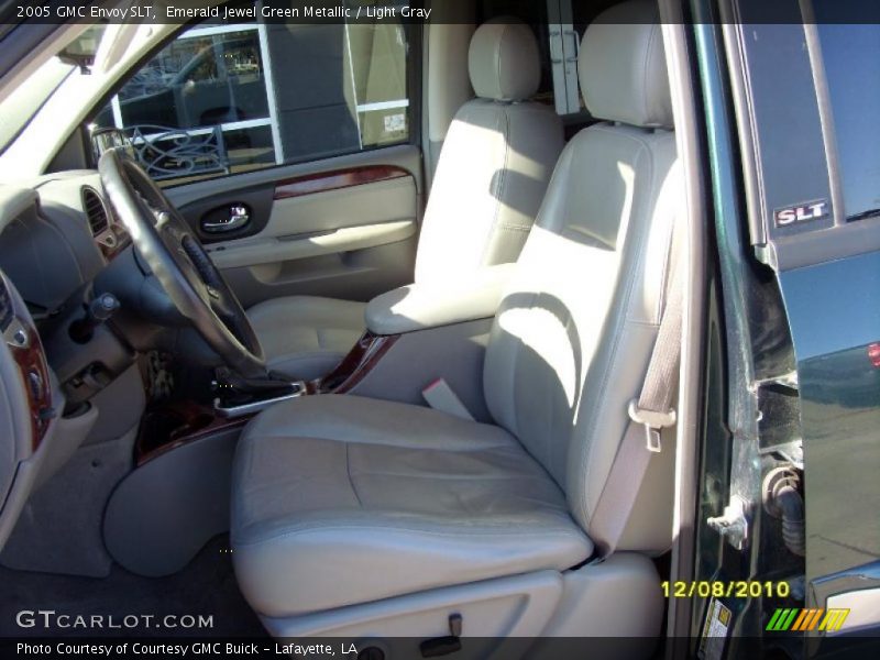 Emerald Jewel Green Metallic / Light Gray 2005 GMC Envoy SLT